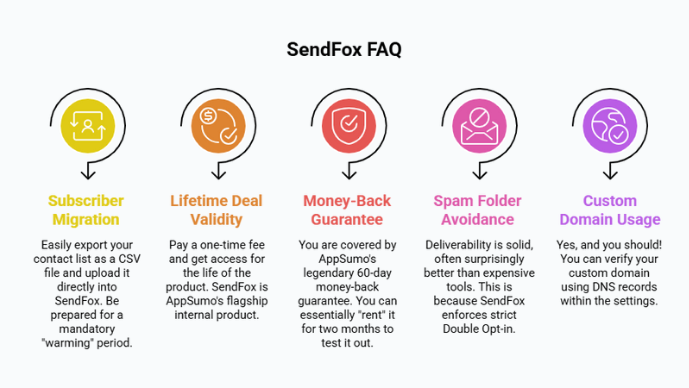 SendFox Ending Content - FAQ_ Frequently Asked Questions